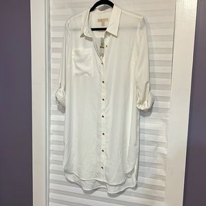 MICHAEL Michael Kors long sleeve button up dress shirt
